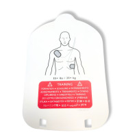 Electrodos Trainer Adulto Desfibrilador Philips Hs1 - Sobre -
